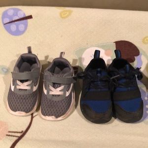 Two pair of sneakers size 6 toddler